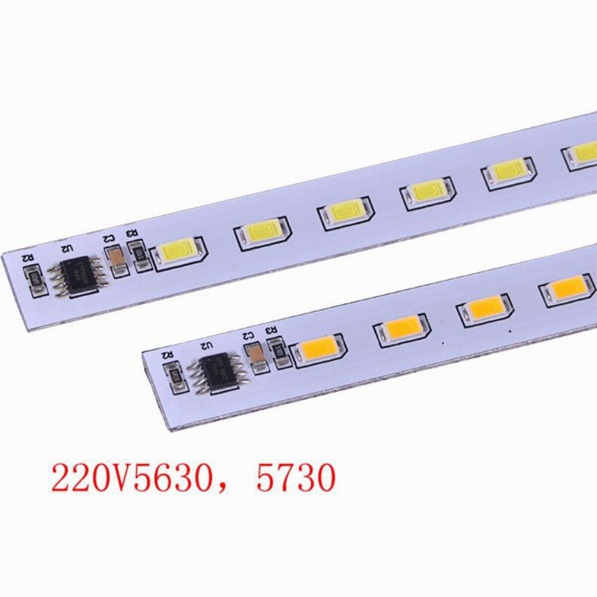 220 Volt Dim Edilebilir Led Bar Alüminyum Çubuk Led 220 V 80 Led 100CM