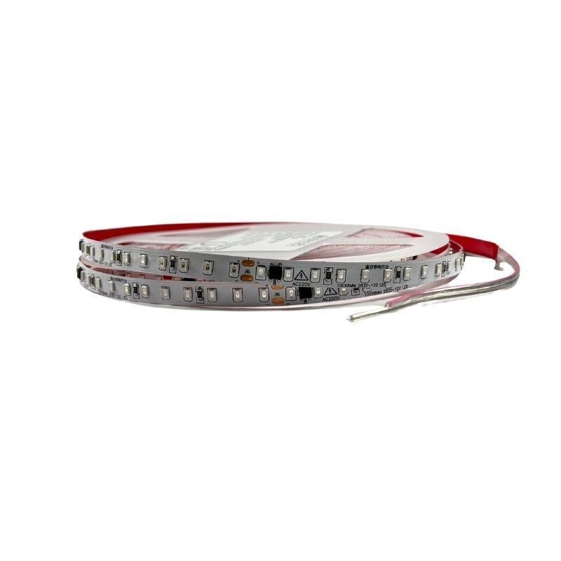 220 Volt Dim Edilebilir Şerit Led 10 Cm De Kesilebilir M/120 Led Mavi 10M İP20