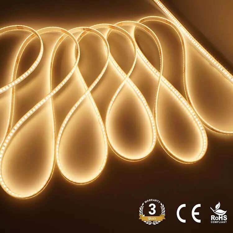 220 Volt Dim Edilebilir Şerit Led 10 Cm De Kesilebilir M/120 Led Natural Beyaz 10M İP20
