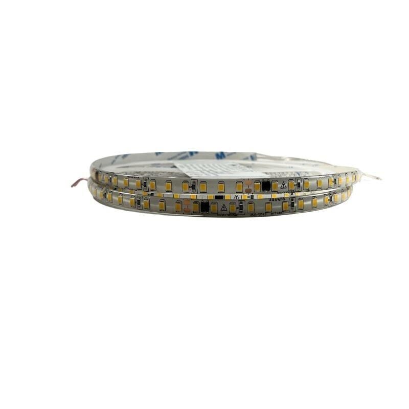 220 Volt Dim Edilebilir Şerit Led 10 Cm De Kesilebilir M/120 Led Beyaz 5M İP65