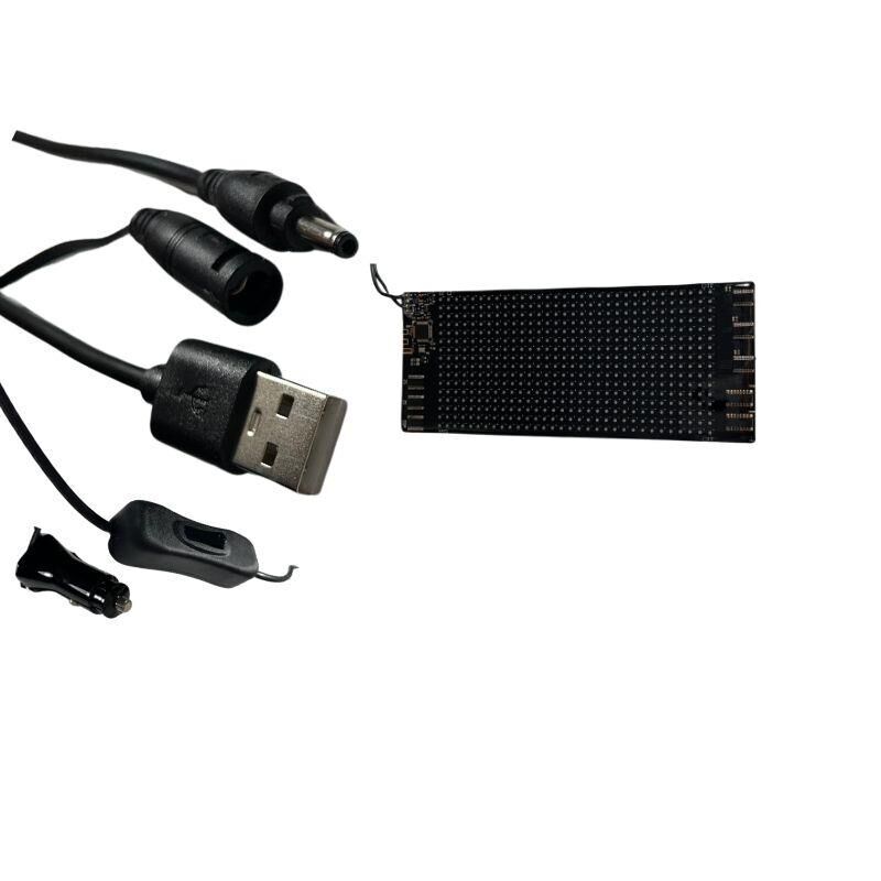 Bluetooth Lu Telefon Kontrollü SD1632 Flexible Matrix Led Ekran 5-12V (170*70 mm)