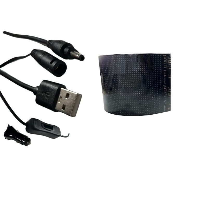 Bluetooth Lu Telefon Kontrollü SD3296 Flexible Matrix Led Ekran 5-12V (652*200 mm)