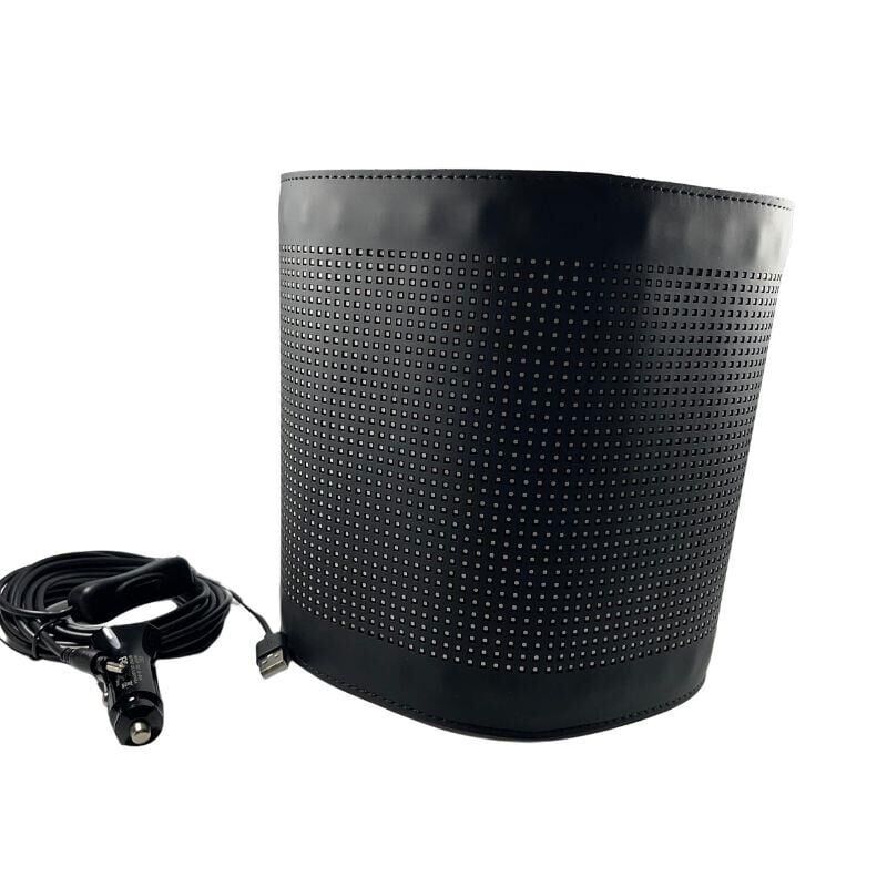 Bluetooth Lu Telefon Kontrollü Kamyon İçin P32128RGB Flexible Matrix Led Ekran 24V 32*128 dots 71*22cm