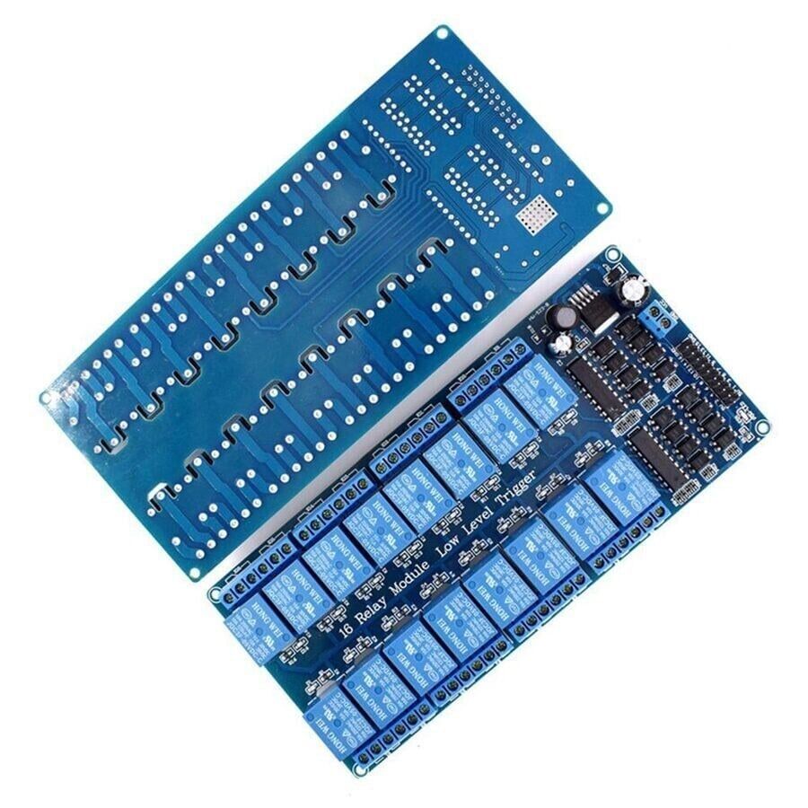 12V 16 Kanal Röle Kartı - Optokuplörlü