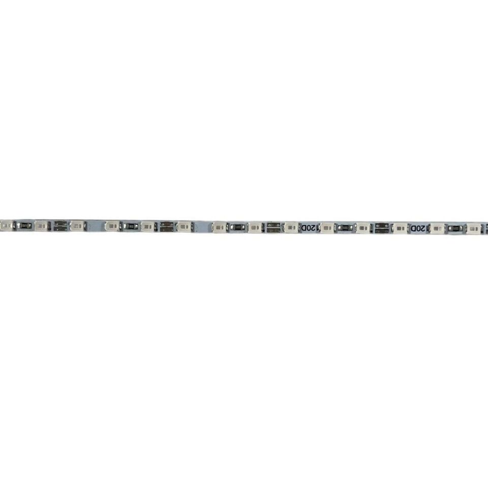 4mm 12V Alüminyum Çubuk Led Bar Mavi 120 Ledli 100cm