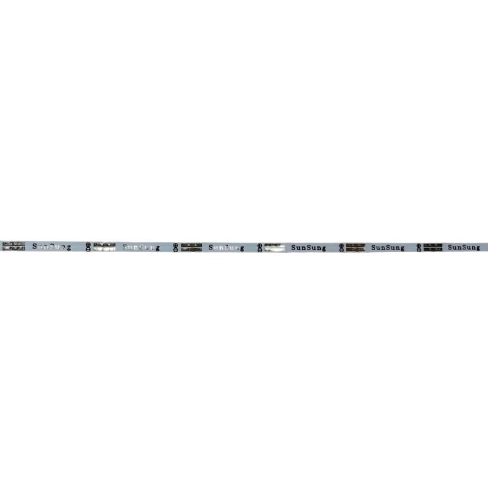 4mm 12V Alüminyum Çubuk Led Bar Mavi 120 Ledli 100cm