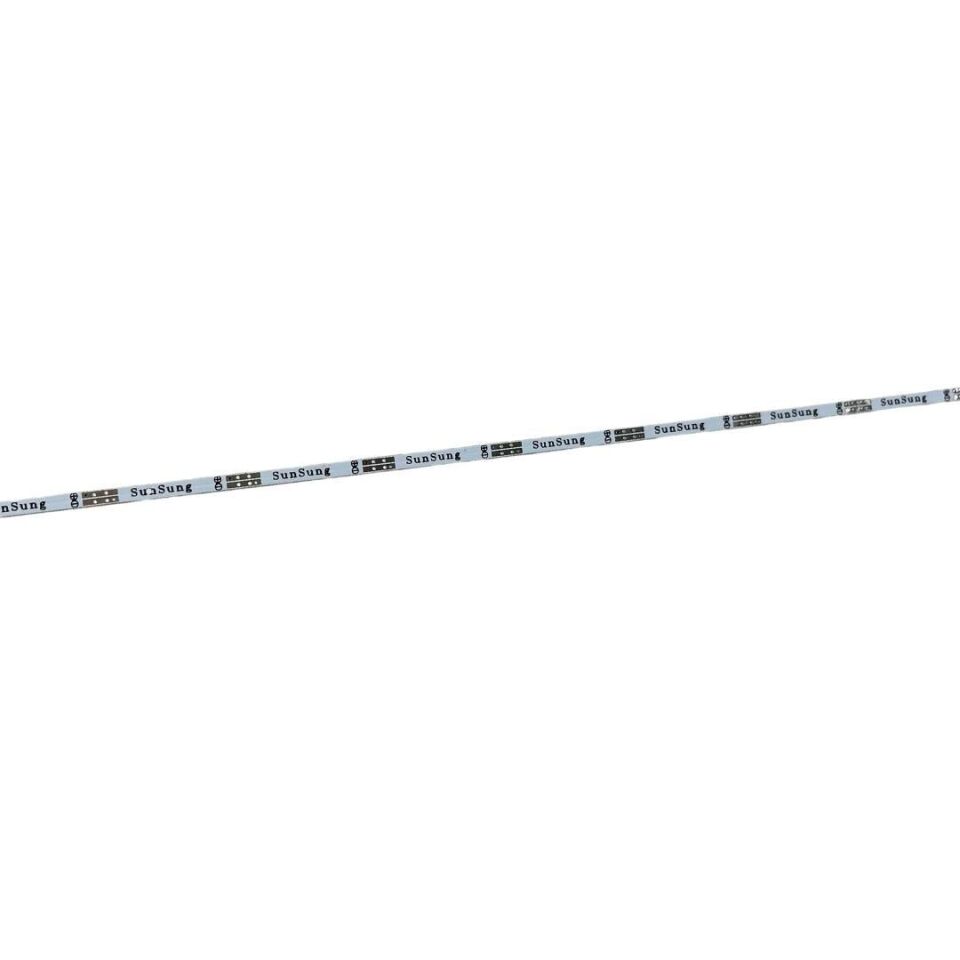 4mm 12V Alüminyum Çubuk Led Bar Beyaz 120Ledli 100cm