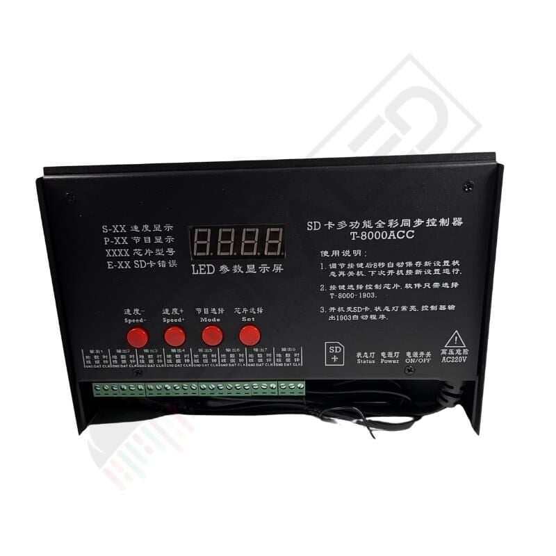 PIXEL LED KONTROL CİHAZI T8000AC