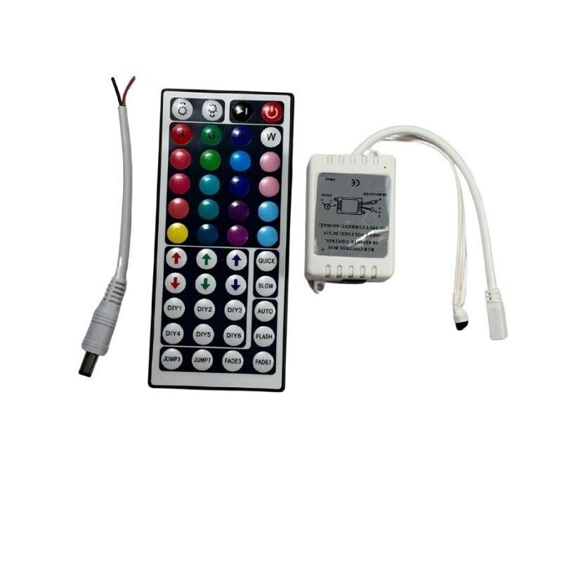 IR KUMANDALI RGB ŞERİT LED SET 5050 LEDLİ 3ÇİPLİ 5METRE SİLİKONLU