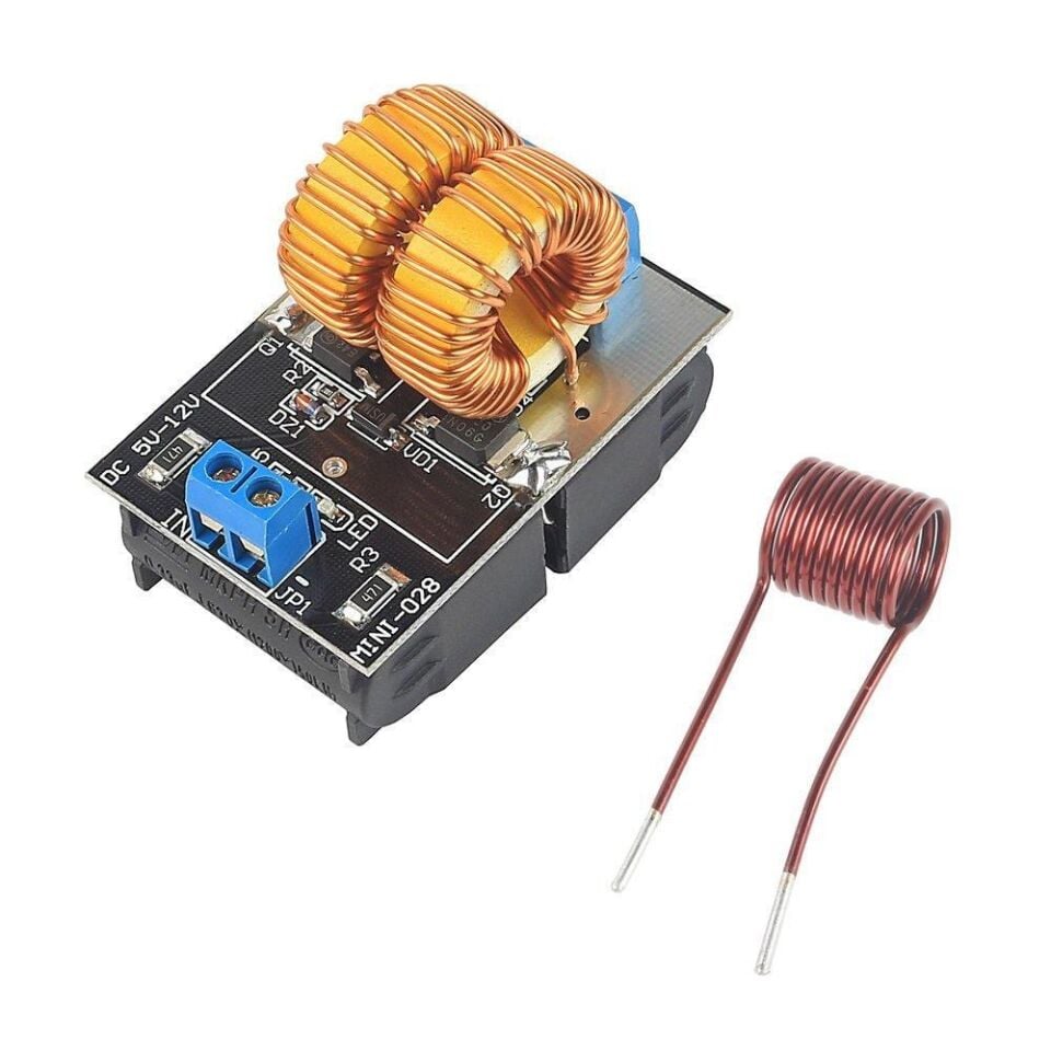 Endüksiyon Isıtma Devre Mini ZVS 5-12V 120W