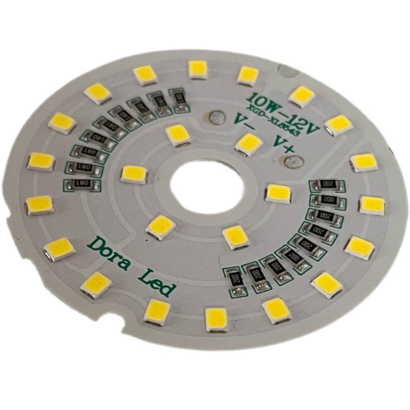12Volt 10Watt Smd 5630 Ledli Led Modül Beyaz 10mm Delik Çaplı 12V 10W Avize Ledi 56mm
