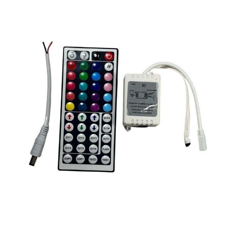 IR KUMANDALI RGB ŞERİT LED SET 5050 LEDLİ 3ÇİPLİ 10METRE IP20