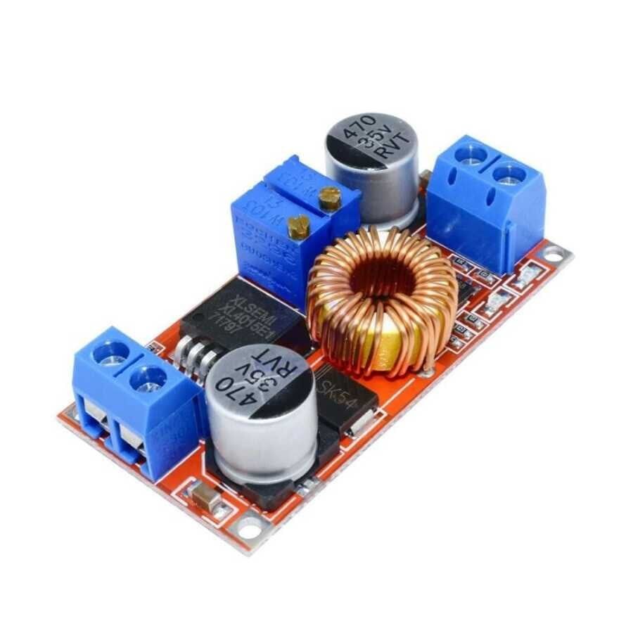XL4015 Voltaj Düşürücü LiPo Şarj Modülü 5A - Akım ve Gerilim Ayarlı