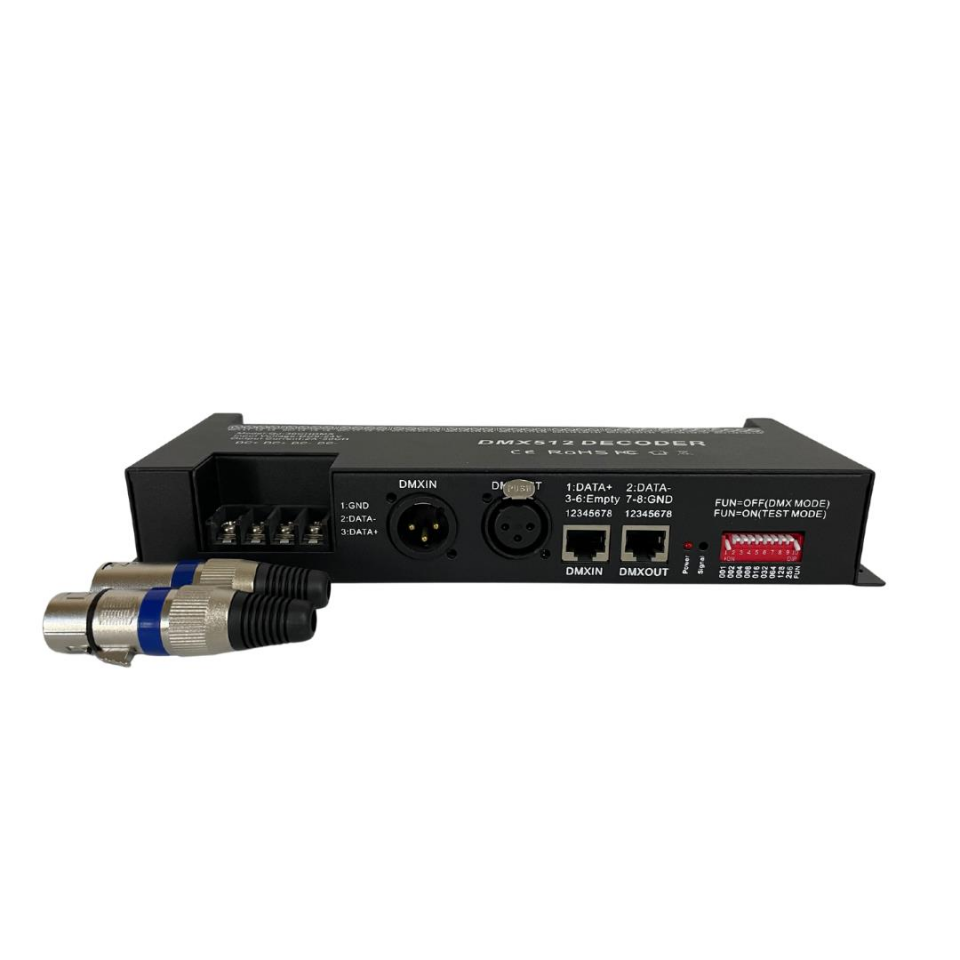 DMX 512 Decoder 30 Kanal DMX 512 Led Kontrol 30x2 Amper