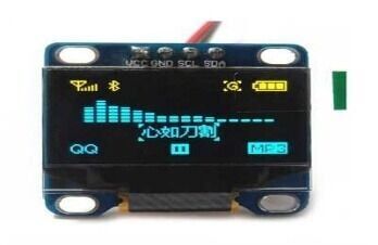 0.96’’ 128x64 Oled Grafik LCD Ekran Mavi