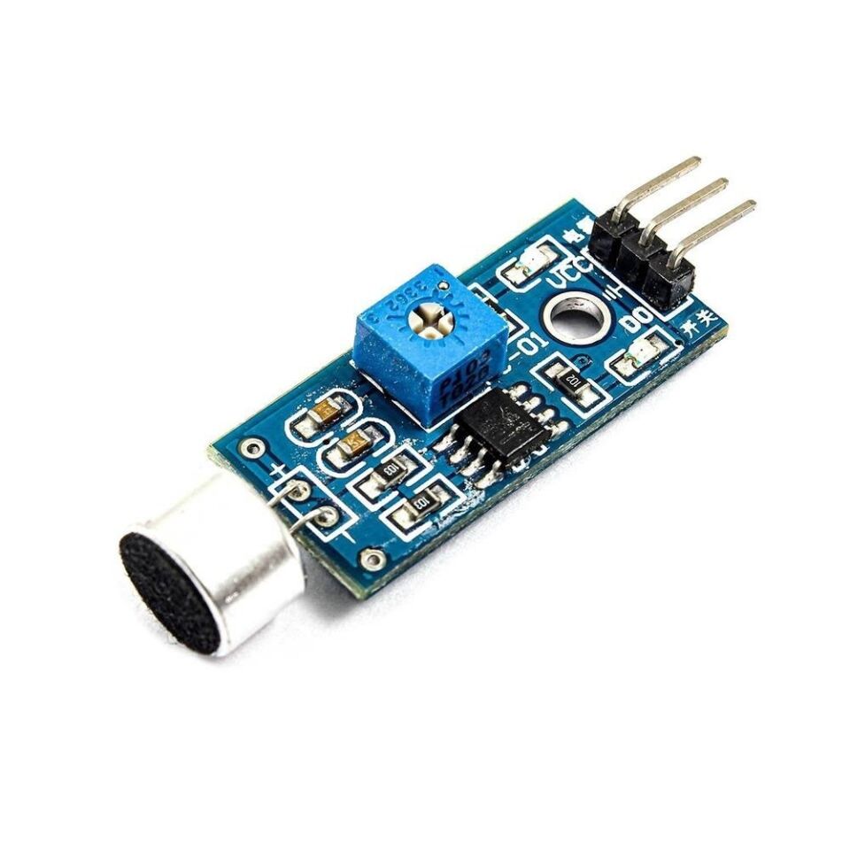 LM393 Ses Sensörü ve Mikrofon Modülü