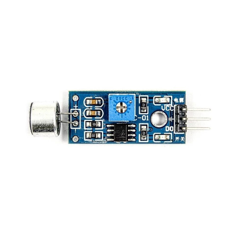 LM393 Ses Sensörü ve Mikrofon Modülü