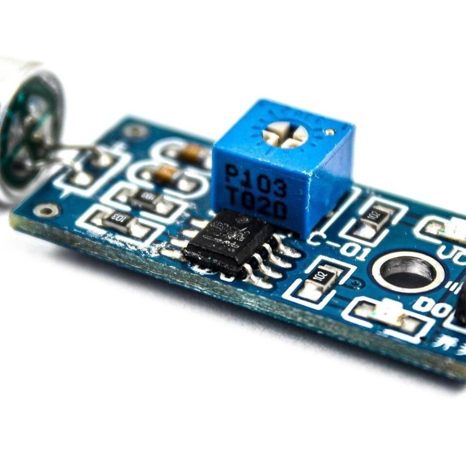 LM393 Ses Sensörü ve Mikrofon Modülü