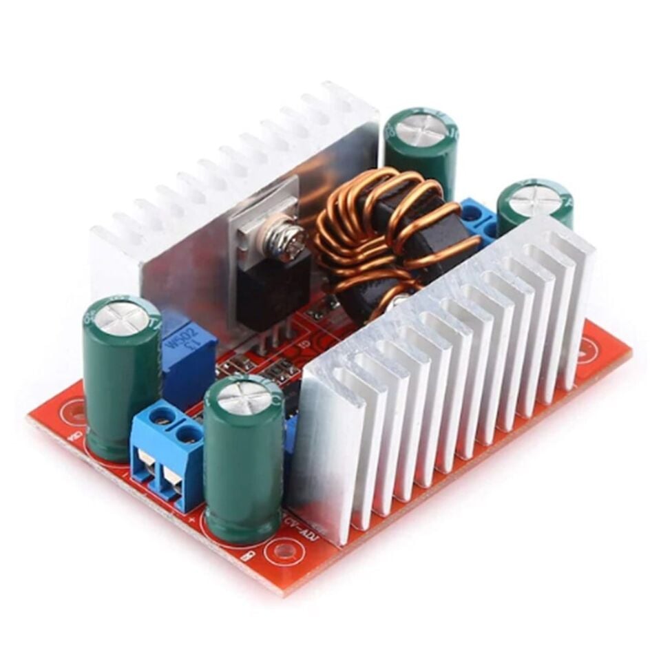 DC-DC Voltaj Yükseltici Modül 400W 15A - Sabit Akım Ayarlı