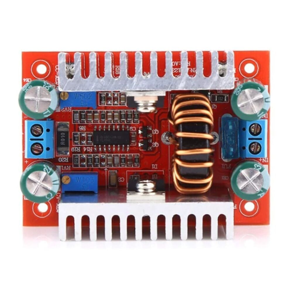 DC-DC Voltaj Yükseltici Modül 400W 15A - Sabit Akım Ayarlı