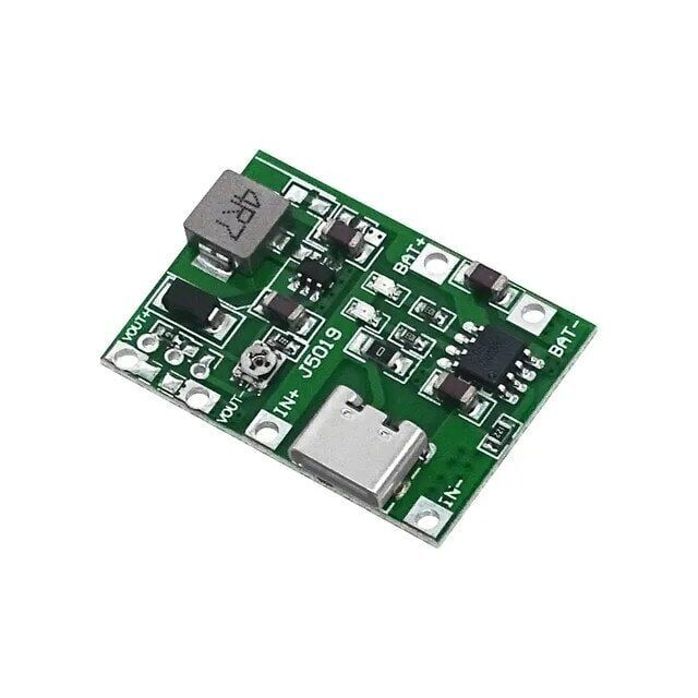 Batarya Şarj Cihazı ve Voltaj Yükseltici 3.7V 4.2V Type-C Usb