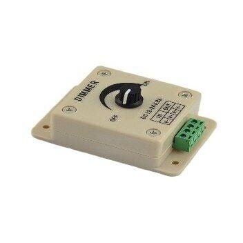 Manuel Led Dimmer 12-24V 8A Ayarlanabilir Parlaklık Kontrol