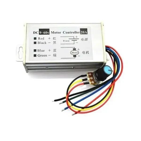 DC Motor Hız Kontrol Devre Motor Sürücü 20Ampere 9-60V
