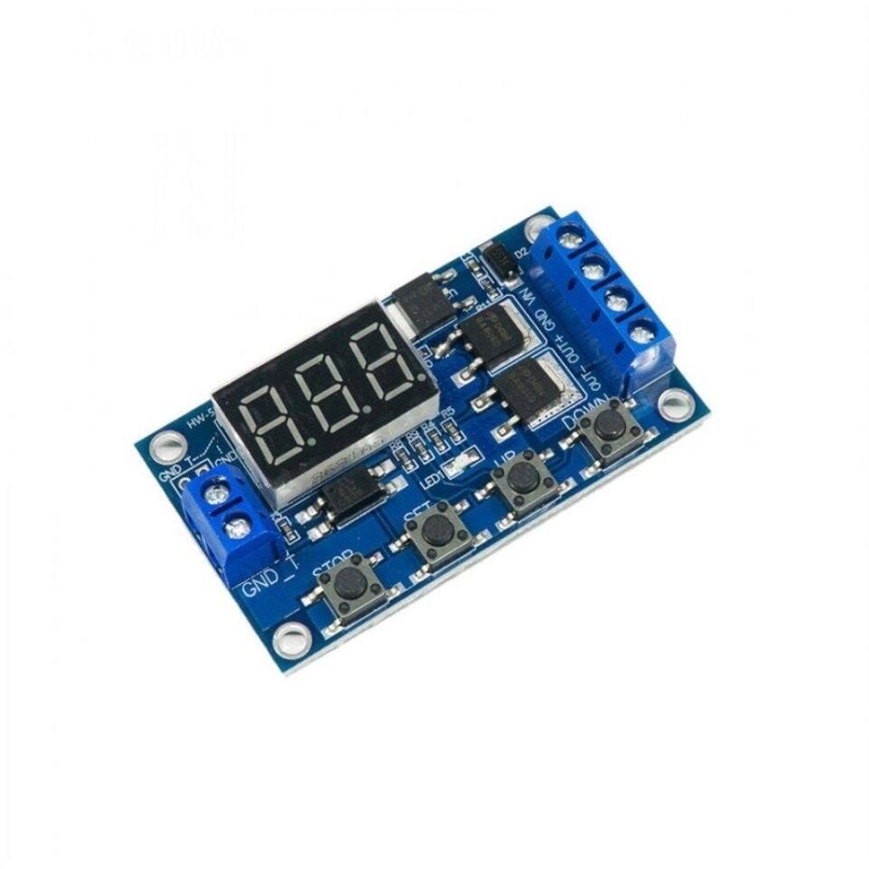 Zamanlayıcı Anahtarlama Kartı - MOSFET Zamanlayıcı 5-30V DC