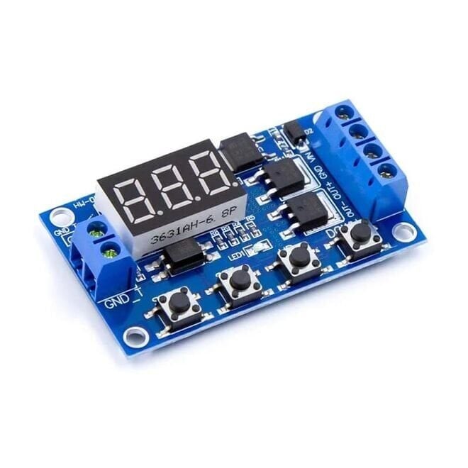 Zamanlayıcı Anahtarlama Kartı - MOSFET Zamanlayıcı 5-30V DC