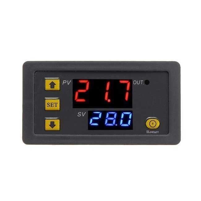 W3230 Röle Çıkış Termostat 24V Sıcaklık Kontrol Cihazı