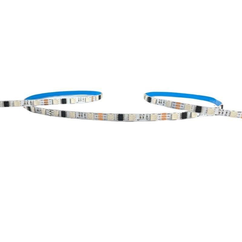 WS2811 6MM İNCE PCB ARGB Adreslenebilir Pixel Şerit Led IP20 5M 60Led Magic Led