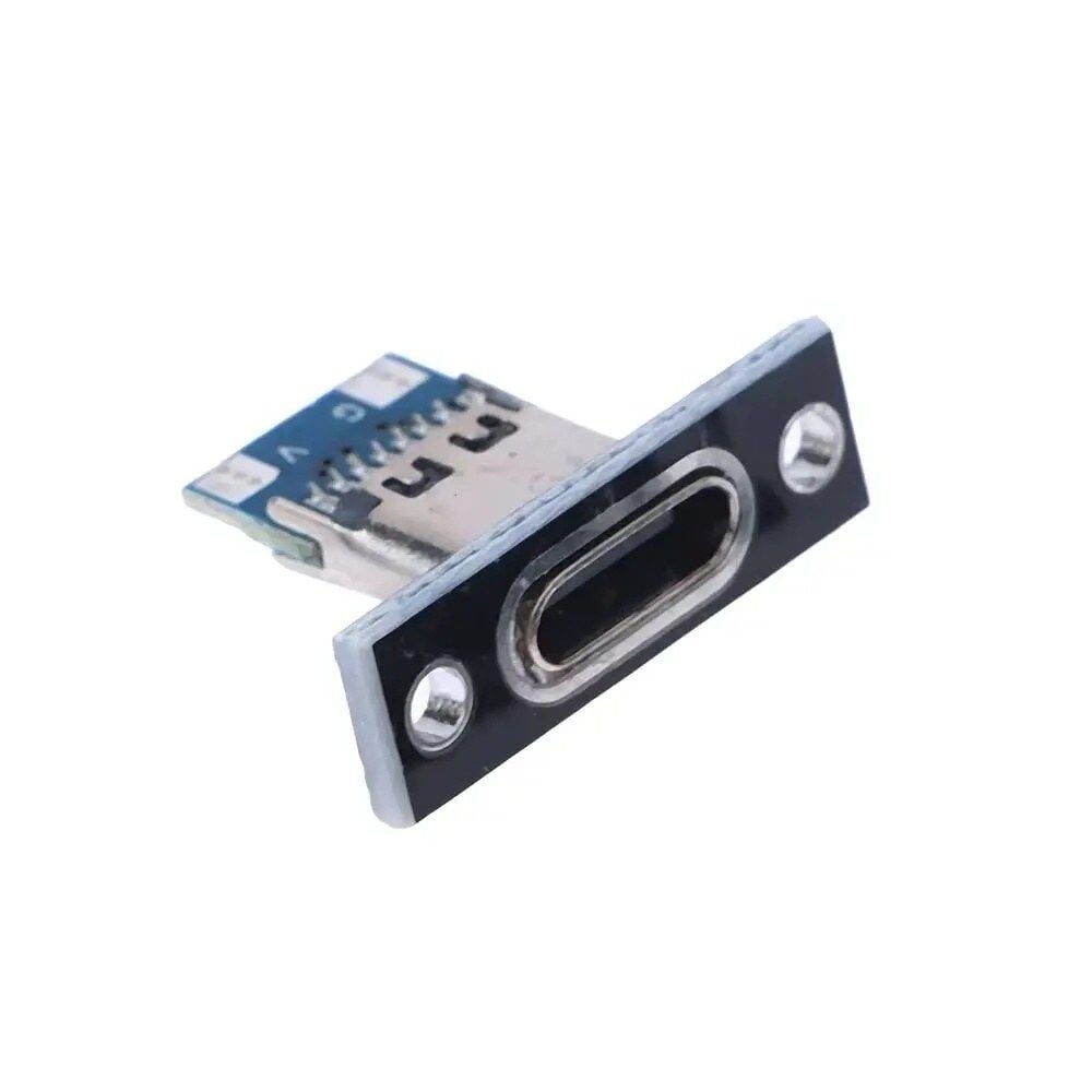 Panel Montaj Aparatı Type-C Dişi Soket - 2 Pin