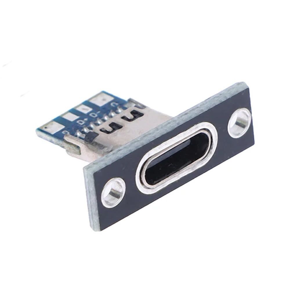 Panel Montaj Aparatı Type-C Dişi Soket - 4 Pin