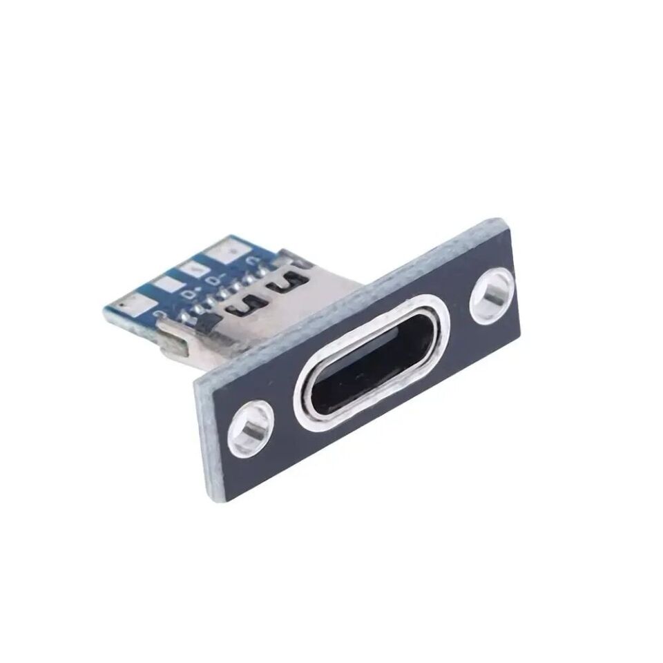 Panel Montaj Aparatı Type-C Dişi Soket - 4 Pin