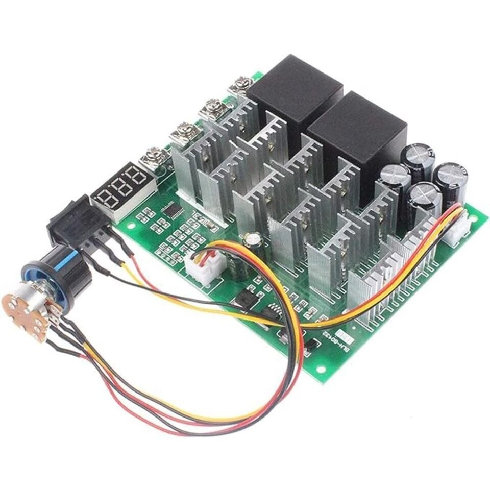 ICQUANZX 60V 60A PWM Motor Sürücü Hız Kontrol Kartı Çift Yönlü