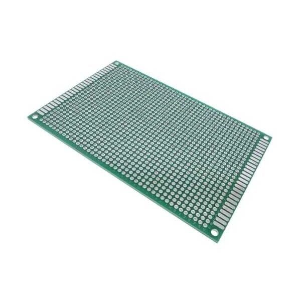 12x18 Çift Taraflı Delikli Pertinax Plaket