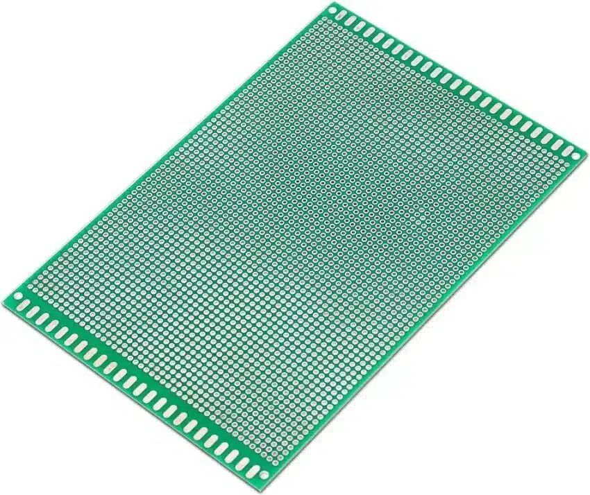 12x18 Çift Taraflı Delikli Pertinax Plaket