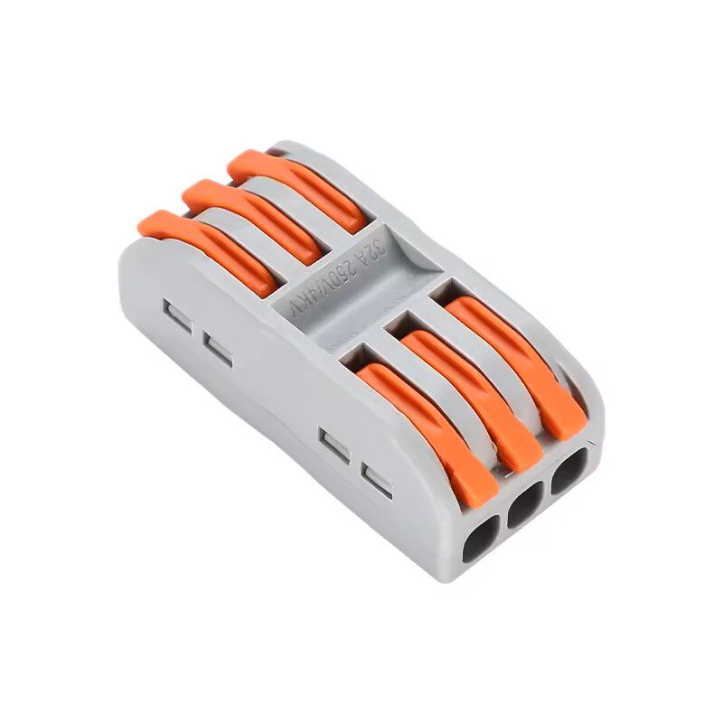 3 Giriş 3 Çıkış Vidasız Klemens - 12-28AWG CH-223