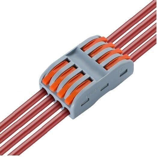 4 Giriş 4 Çıkış Vidasız Klemens - 12-28AWG CH-224