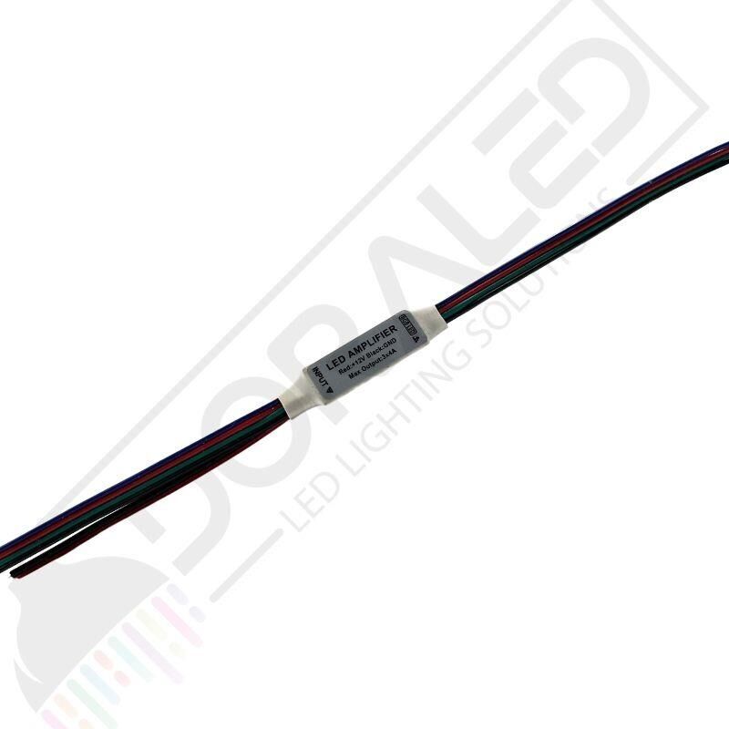 RGB Led Amplifier 5-24V 12A ( Repeater )