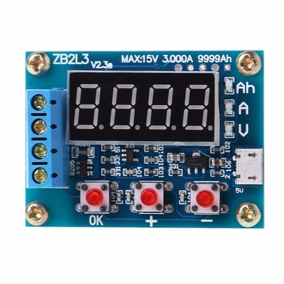 ZB2L3 Batarya Kapasite Test Edici