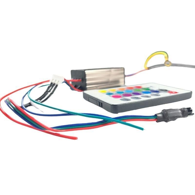 RGB WALLWASHER DRİVER 9-12X1W IR KUMANDALI