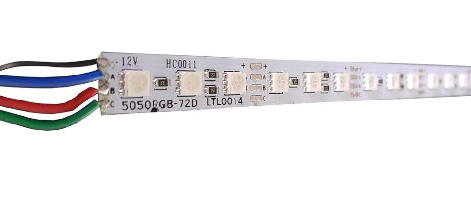 Alüminyum Kasa lı 5730 ledli 100 Cm Çubuk Led Bar