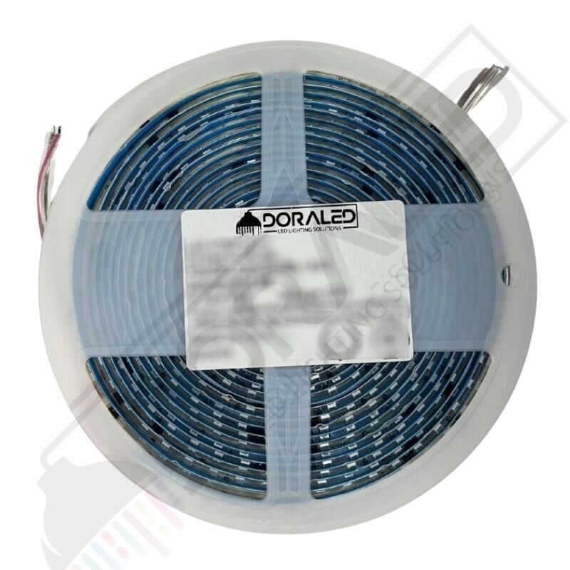 5V Şerit Led 2835 Sarı (Amber) 5 Volt 60 Ledli 8mm Şerit Led (IP20) (5 Metre)