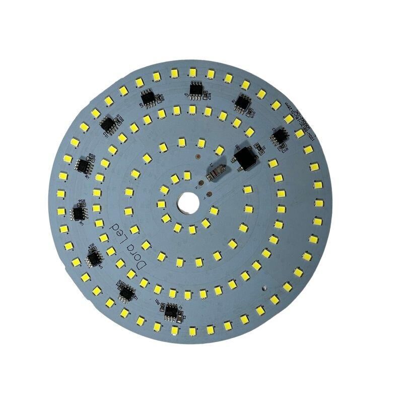 220Volt 100Watt Smd 2835 Ledli Led Modül Beyaz 10mm Delik Çaplı 220V 100W Avize Ledi 125MM