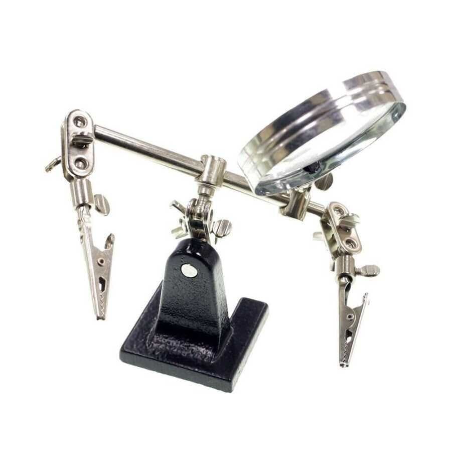 Mercekli Havya Standı - ZD-10D Büyüteç