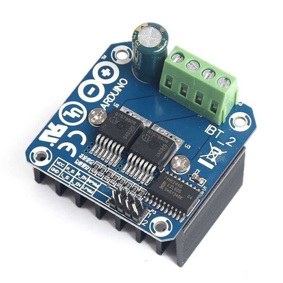 Akıllı Robot Araba BTS7960 Yüksek Güçlü Motor Sürücü