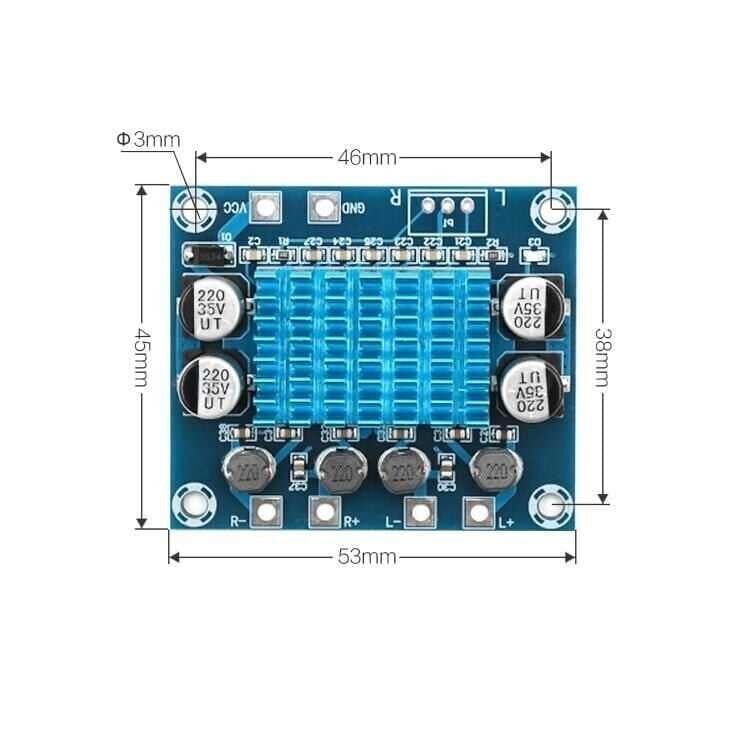 TPA3110 HW404 2x30W Amplifikatör Kartı