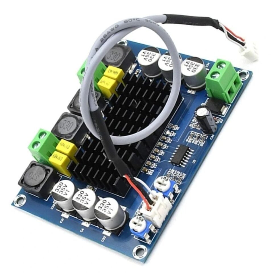 TPA3116D2 2x120W Çift Kanal Stereo Dijital Güç Amplifikatör Kartı