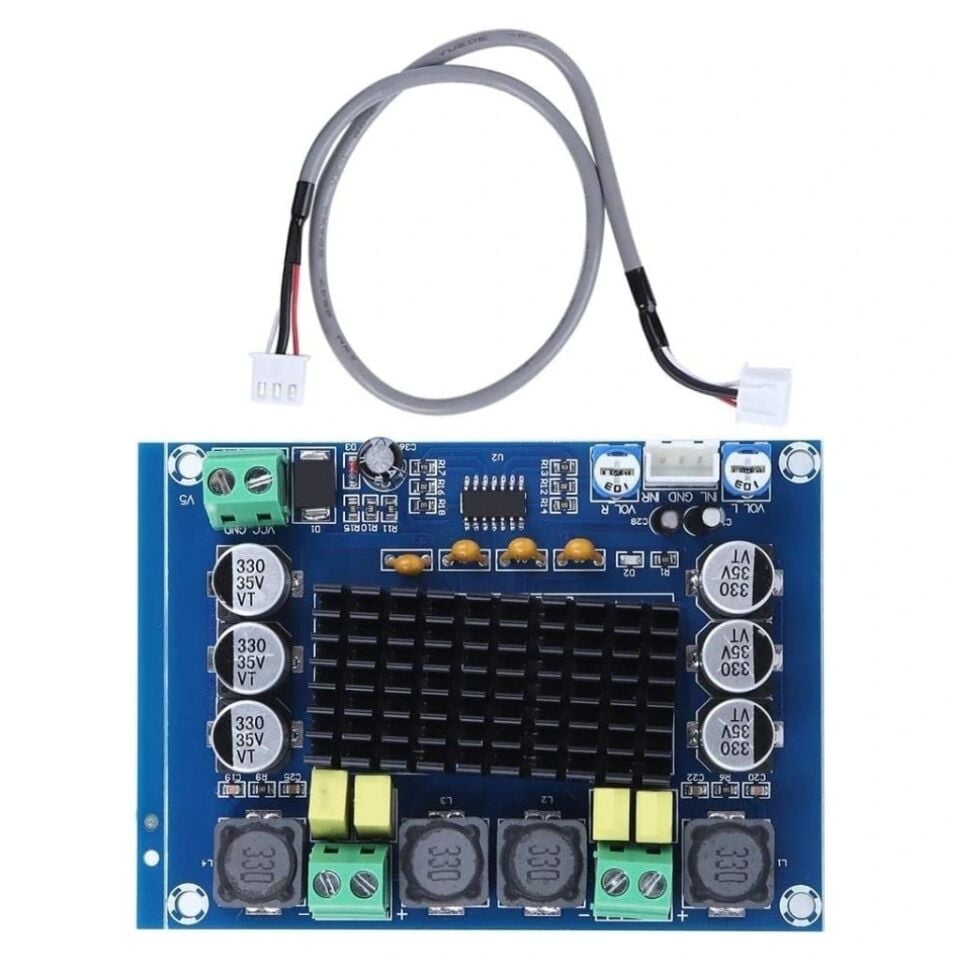 TPA3116D2 2x120W Çift Kanal Stereo Dijital Güç Amplifikatör Kartı